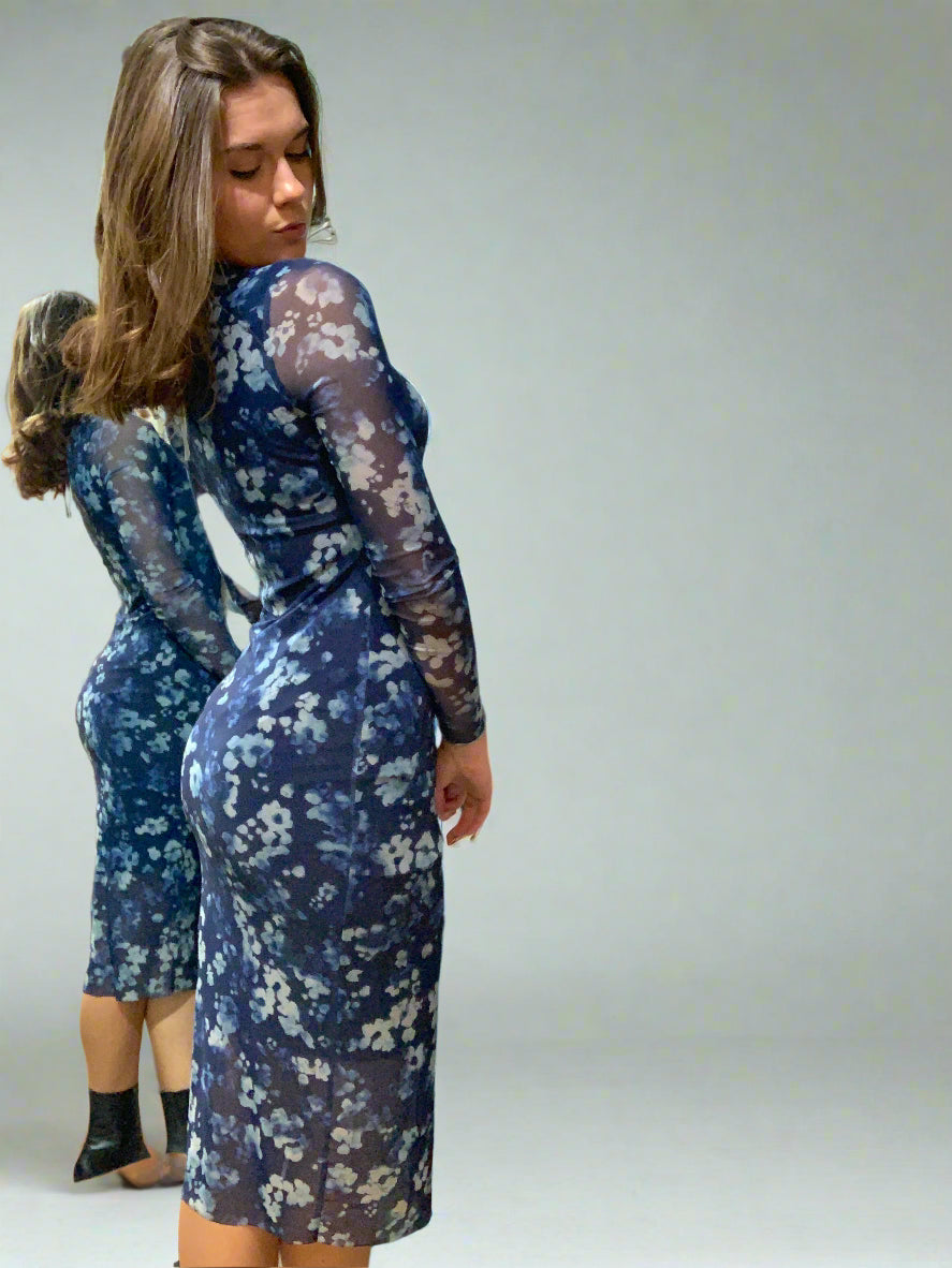 Hailee Dress Indigo
