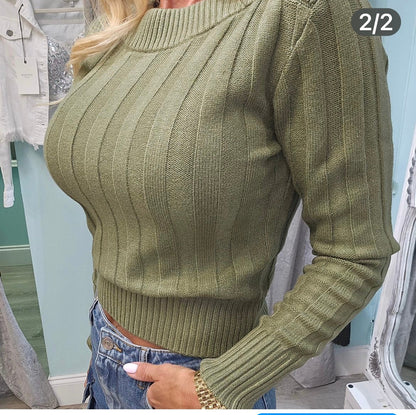 Olive Serra Sweater