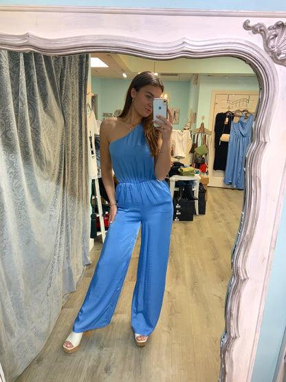 Adele Jumpsuit Blue
