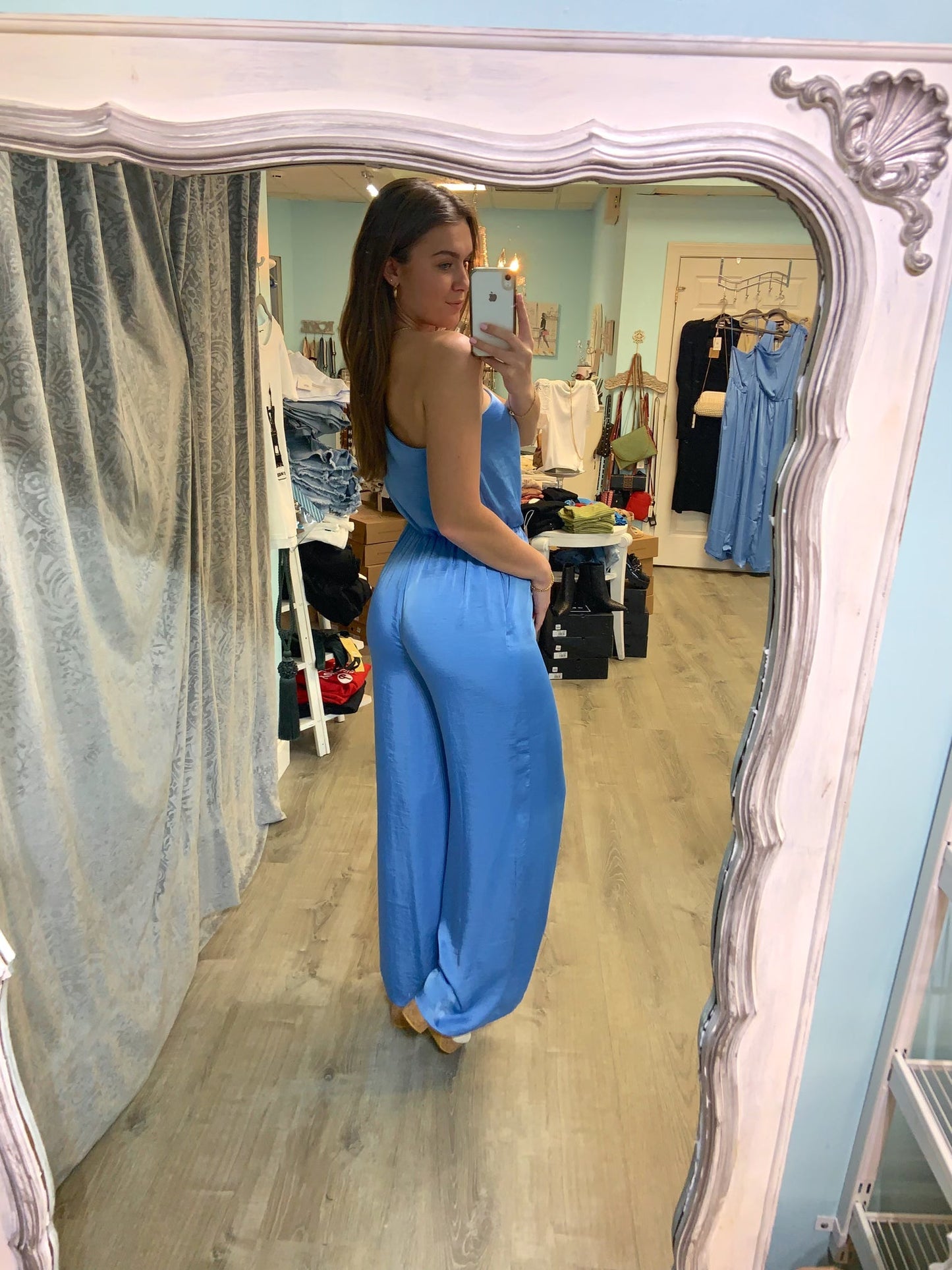 Adele Jumpsuit Blue