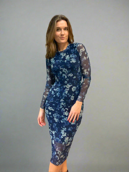 Hailee Dress Indigo