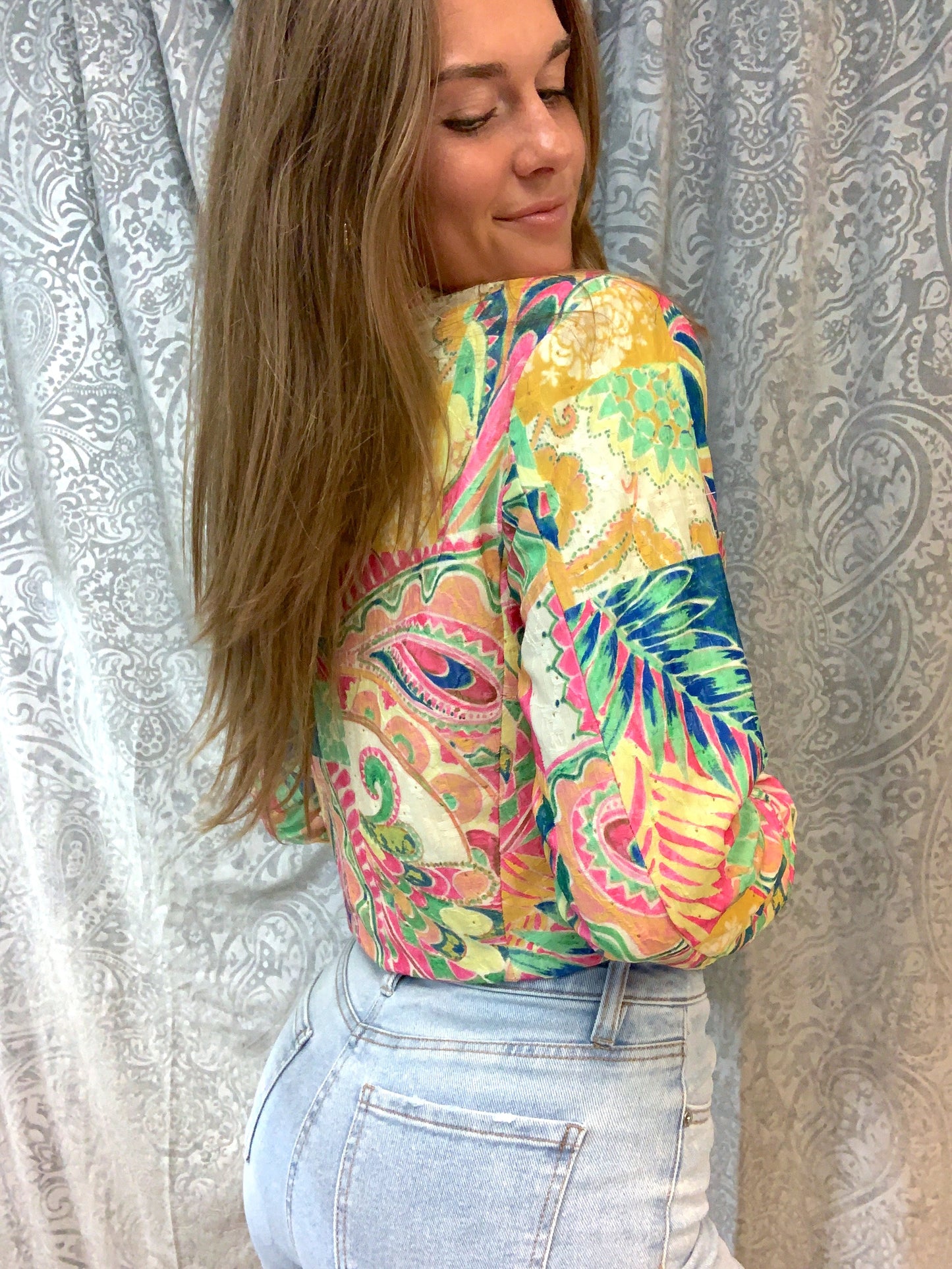 Yellow Multi Jacket