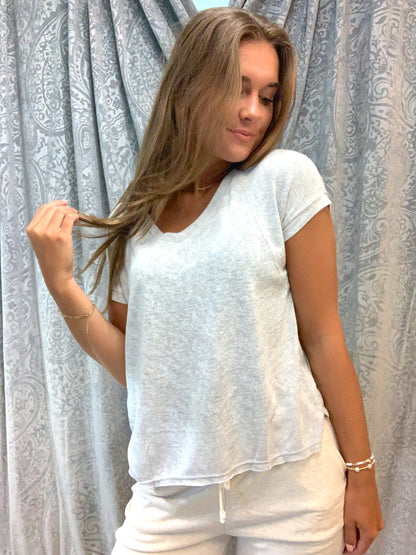 Grey Lucy Tee
