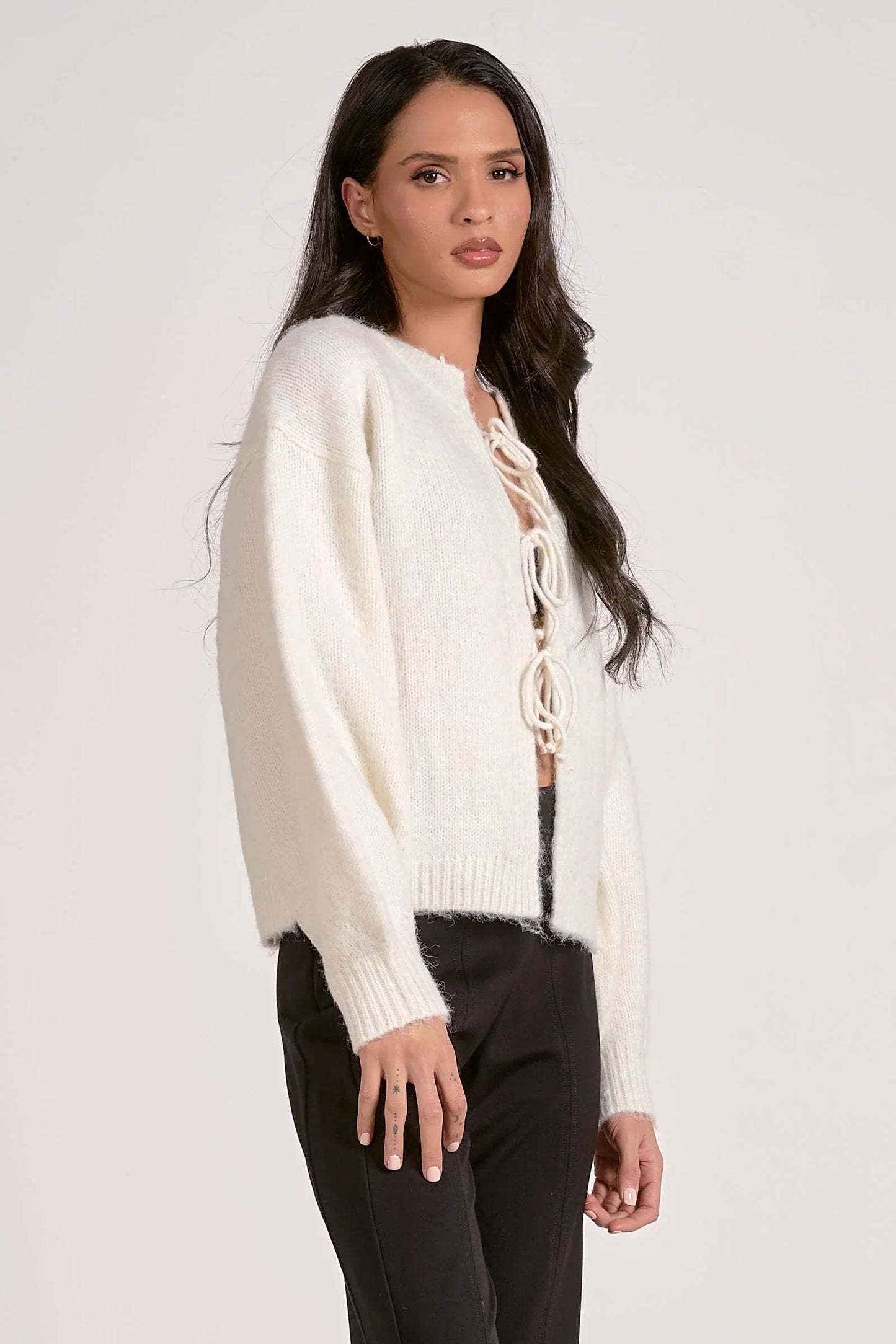 White Tie Sweater
